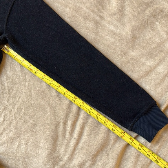 TOPO Designs black fleece/sherpa sweatshirt, women’s XS - Picture 7 of 7